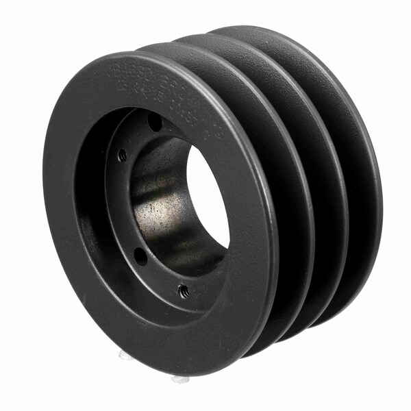 3 Groove Cast Iron Bushed Bore Multiple Sheave, 3B46SD